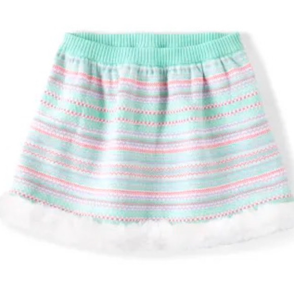 GYMBOREEâ Girls Fairisle Sweater Skirt - Polar Party - Iced Mint